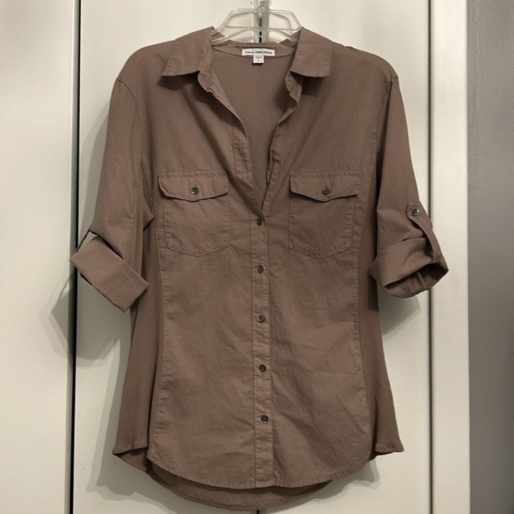 James Perse lightweight button down. Size 4 (XL)